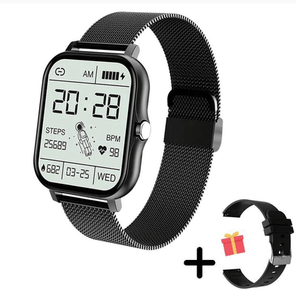 Women's Slim Smartwatch with Health Monitoring Features
