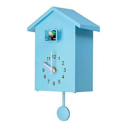 Traditional Wall Clock with Authentic Cuckoo Sound and Cheerful Ticks