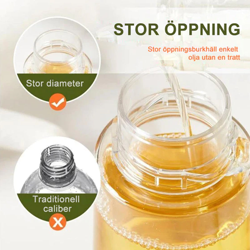 Fine Mist Oil Distribution for Healthier Cooking