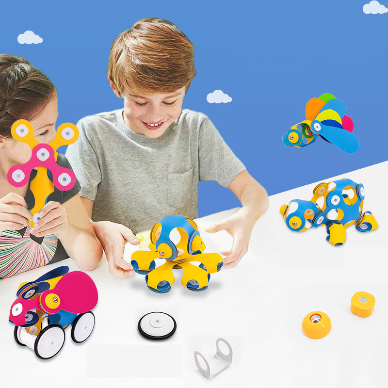 Magnetic Building Blocks for Creative Exploration