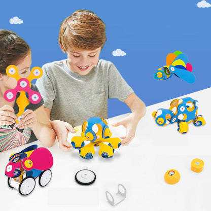 Magnetic Building Blocks for Creative Exploration