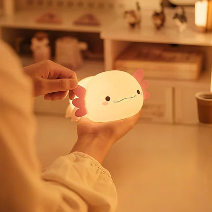 Charming LED Night Light with Adjustable Brightness & Timer