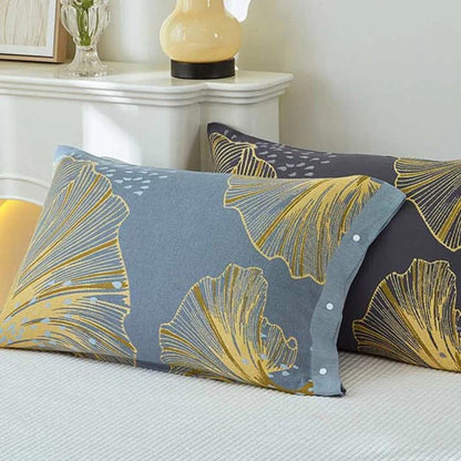 Luxury Blossom Cotton Pillow Covers | Set of Two