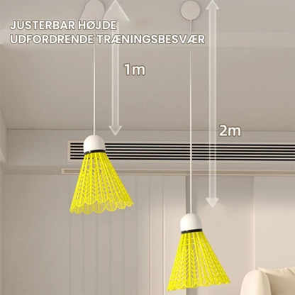 Rebound Badminton Trainer for Solo Practice