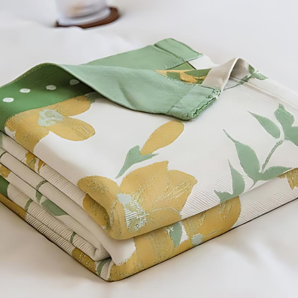 Charming Floral Breeze Cooling Blanket