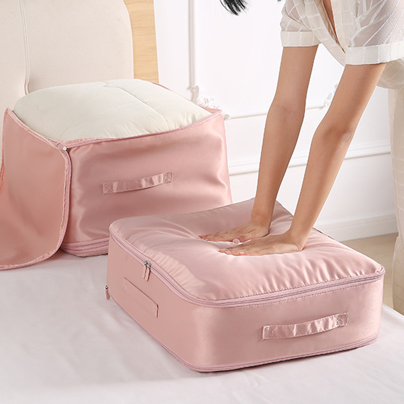 Space-Saving Compression Storage Bag for Bedding
