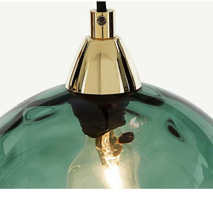 Glass Sphere Hanging Light - LumiSphere Design