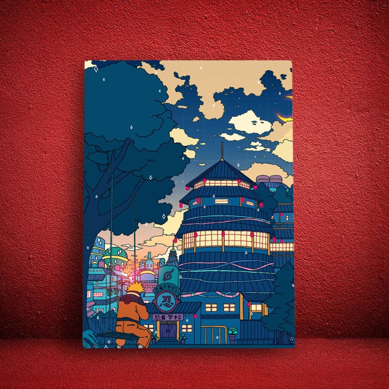 Canvas Art Print - Anima Building Design for Wall Decor