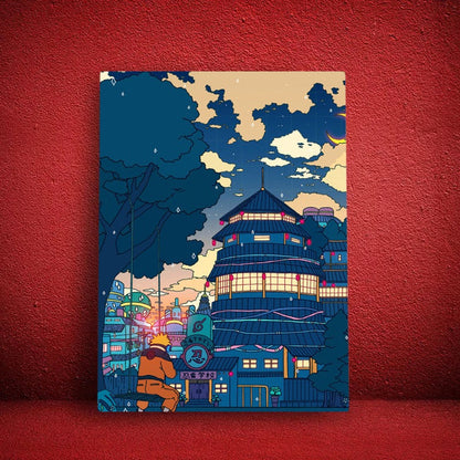 Canvas Art Print - Anima Building Design for Wall Decor