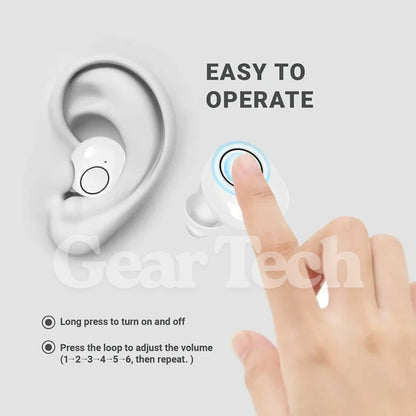 USB Rechargeable Hearing Aids for Comfortable Noise Reduction