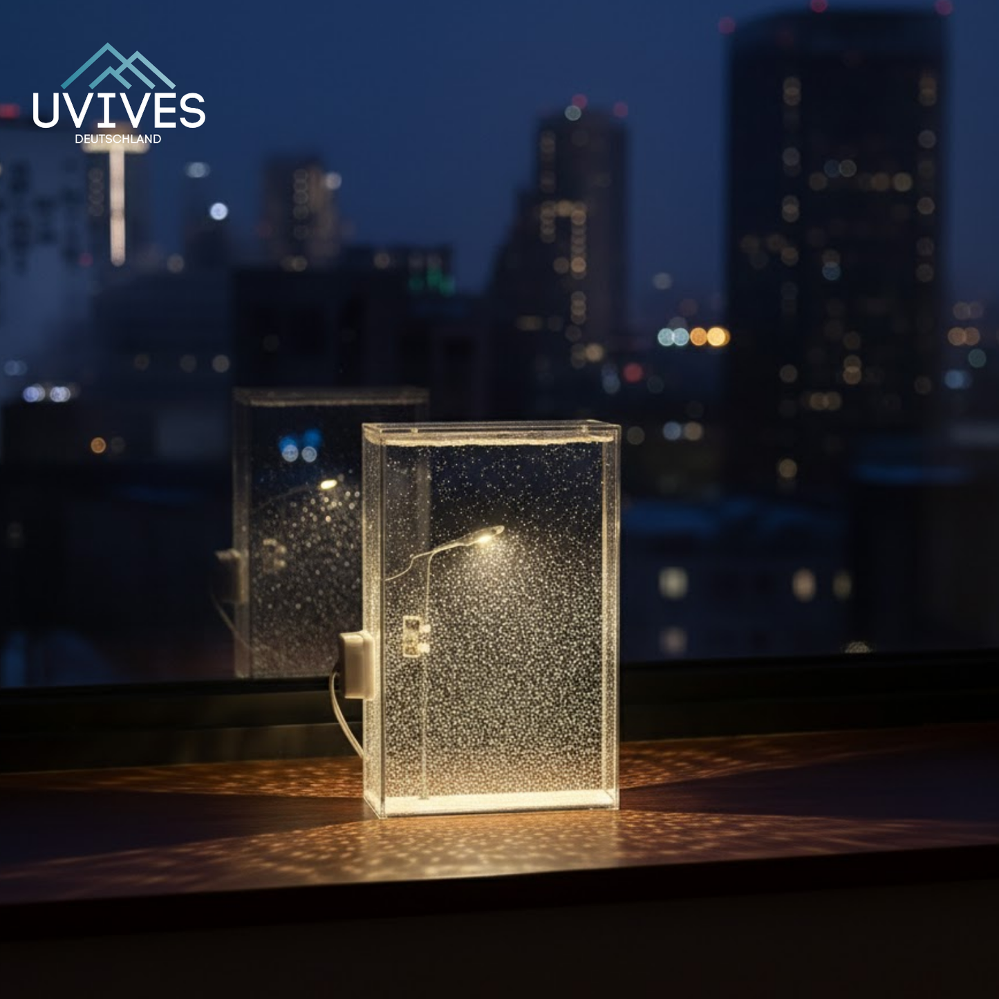 Winter Magic Snow Lamp for Cold Nights
