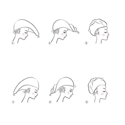 Double-Layered Quick-Dry Hair Wrap for Effortless Styling