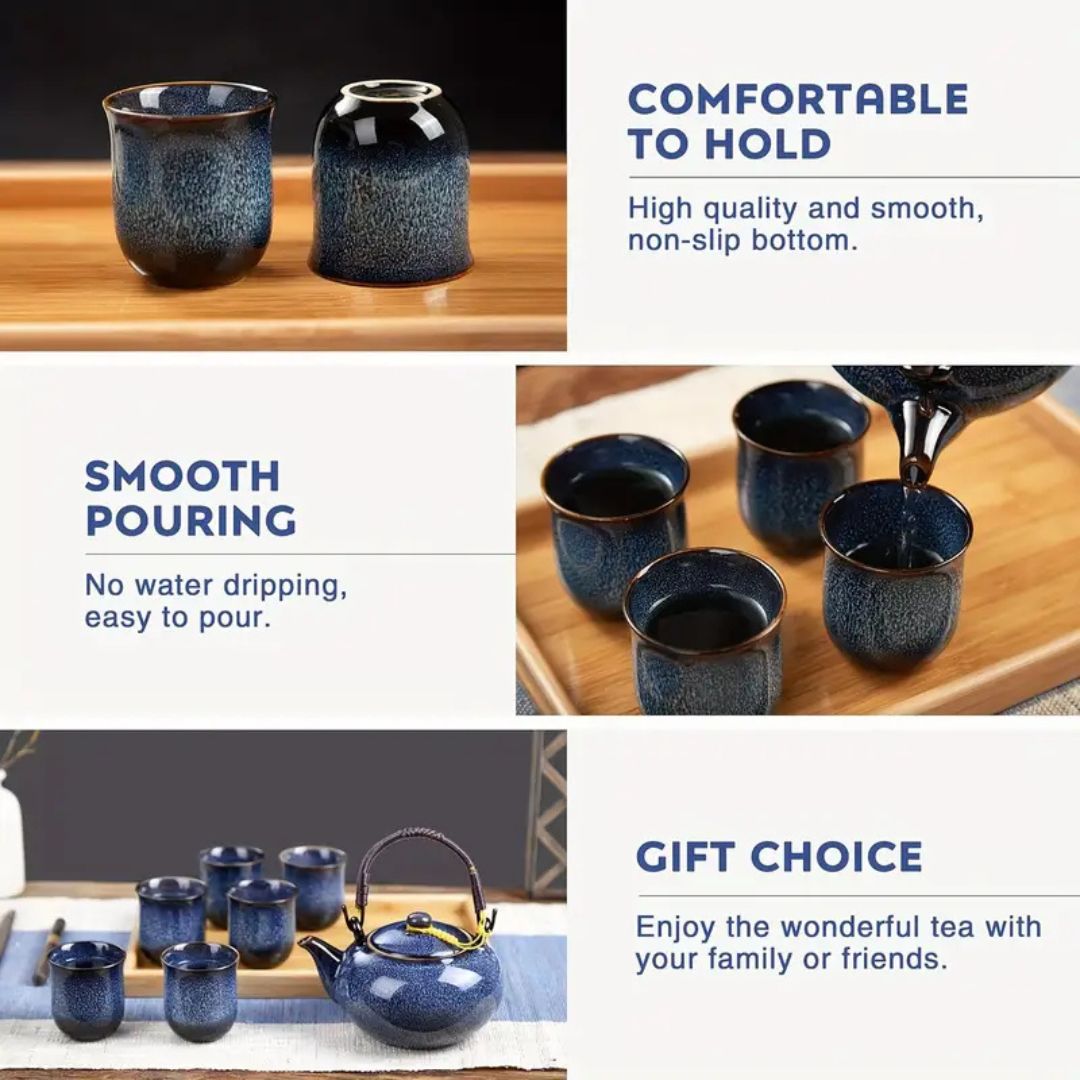 Tea Set Made of Japanese Ceramic