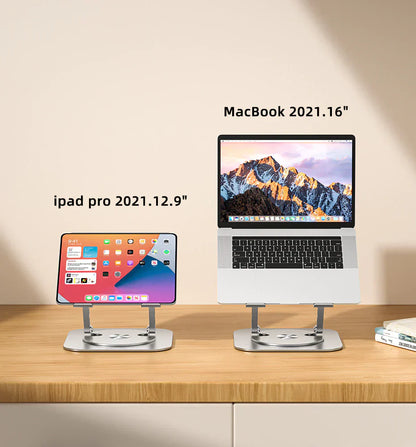 Versatile 360-Degree Rotating Laptop Stand
