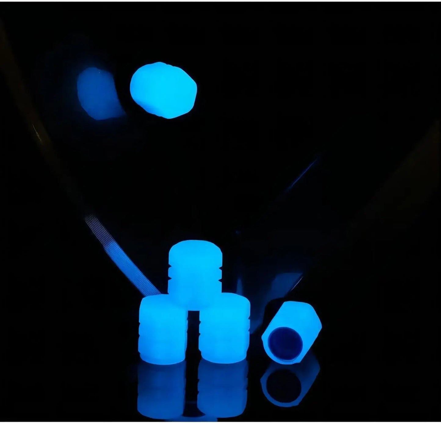 GlowRider Tire Valve Caps (Set of 8)