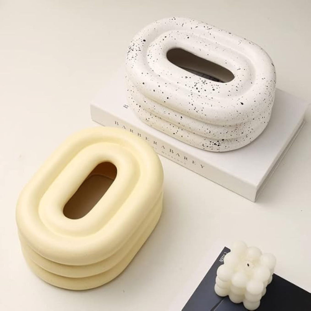 Chic Ceramic Tissue Box for Stylish Living Spaces