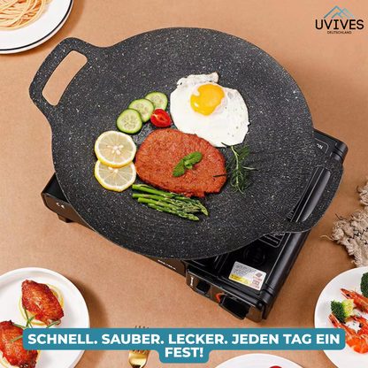 Non-Stick Stone Grill Pan - Last Day Discount