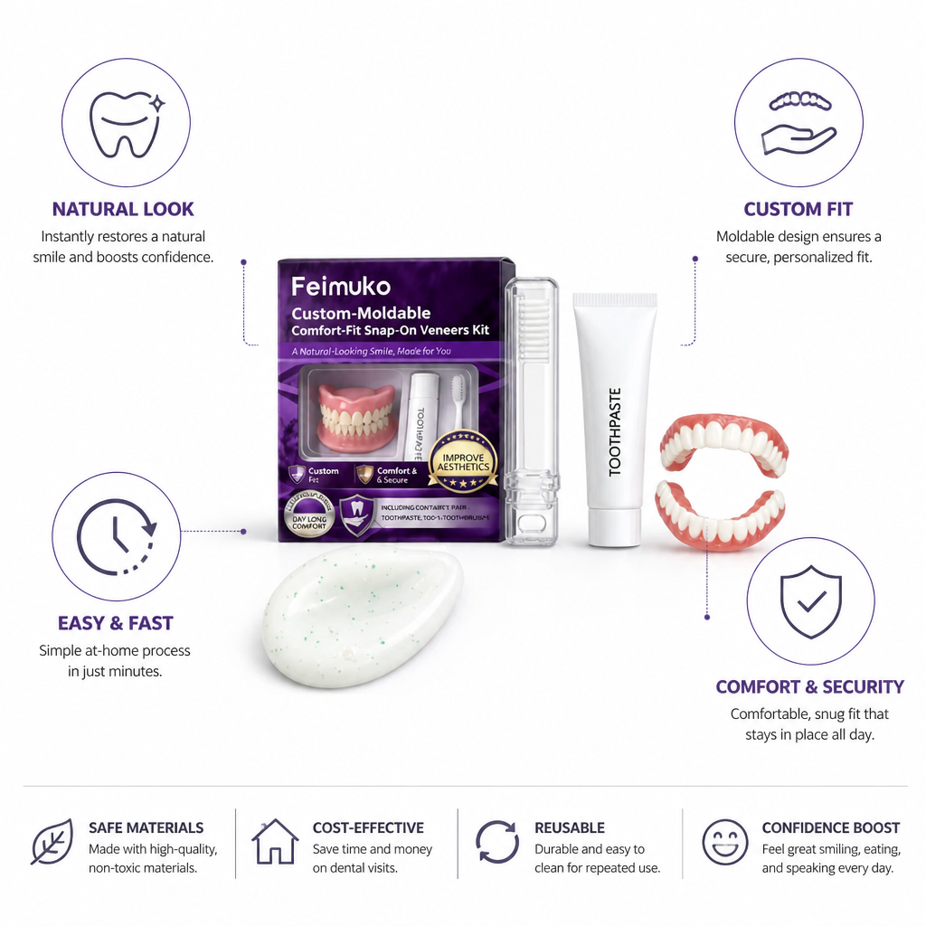 Instant Smile Renewal Kit for Perfectly Fitting Veneers
