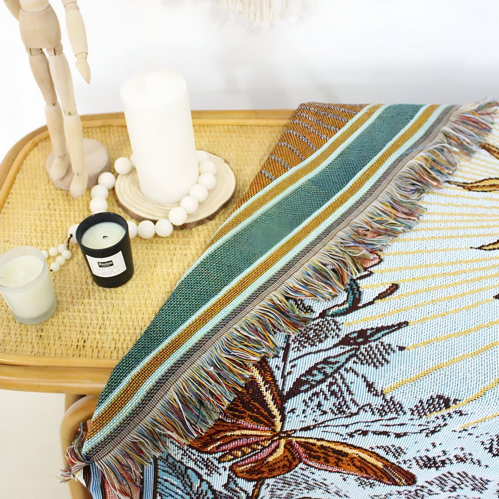 Celestial Sun Throw Blanket for Vibrant Home Decor