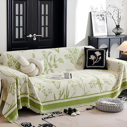 Chic Botanical Sofa Protector