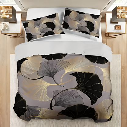 Nature-Inspired Cozy Quilt Cover Set for Relaxing Retreats