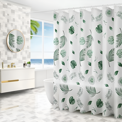 Tropical Oasis Shower Curtain for a Refreshing Bathroom