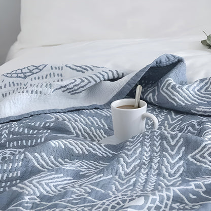 Serenity Weave Reversible Cotton Quilt