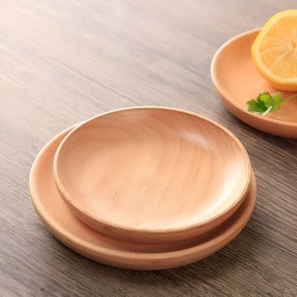 Elegant Natural Wood Serving Dish