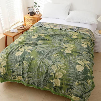 ChillWave Eco-Friendly Bamboo Cooling Blanket