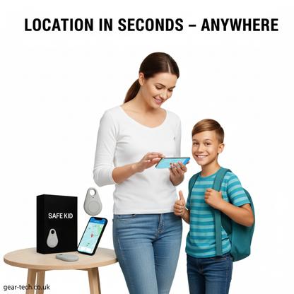 Smart Child Tracker with Real-Time GPS and Waterproof Features