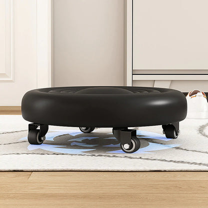 Versatile 360-Degree Rolling Stool with Smooth Mobility