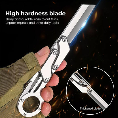 Versatile Folding Utility Knife for Outdoor Adventures