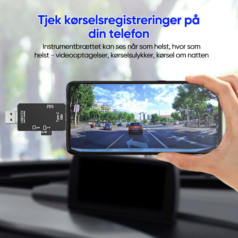 Compact Memory Card Reader for Fast Transfers