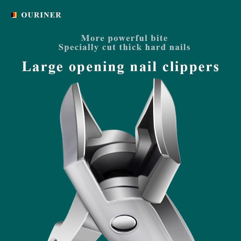 Sleek and Sharp Nail Care Set with Stainless Steel Clipper