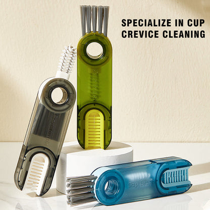 Multifunctional 3-Tool Cleaning Brush Set