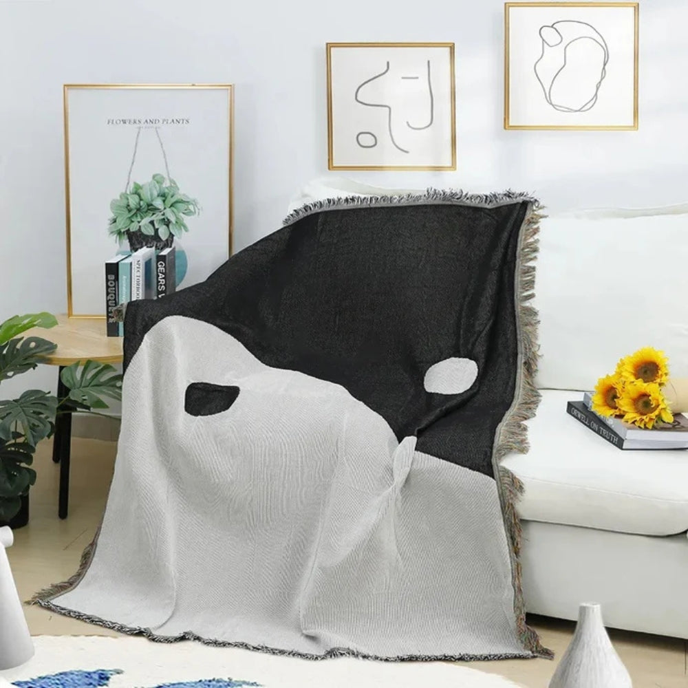 Serene Harmony Decorative Blanket