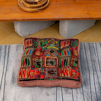 Bohemian Bliss Tie-Down Cushion for Cozy Spaces