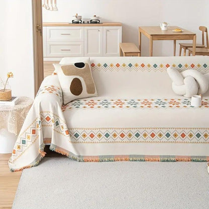 Chic Artisan Slipcover for Your Sofa