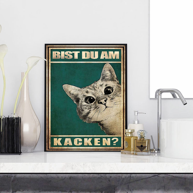 Cat Canvas Art Print