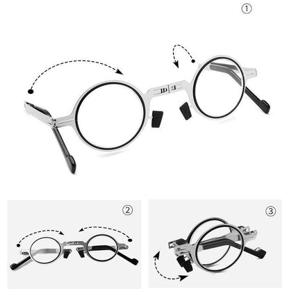 Foldable Reading Glasses with Blue Light Blocker – Ultralight Design