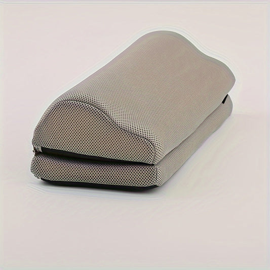 Adjustable Non-Slip Footrest with Memory Foam for Ergonomic Support