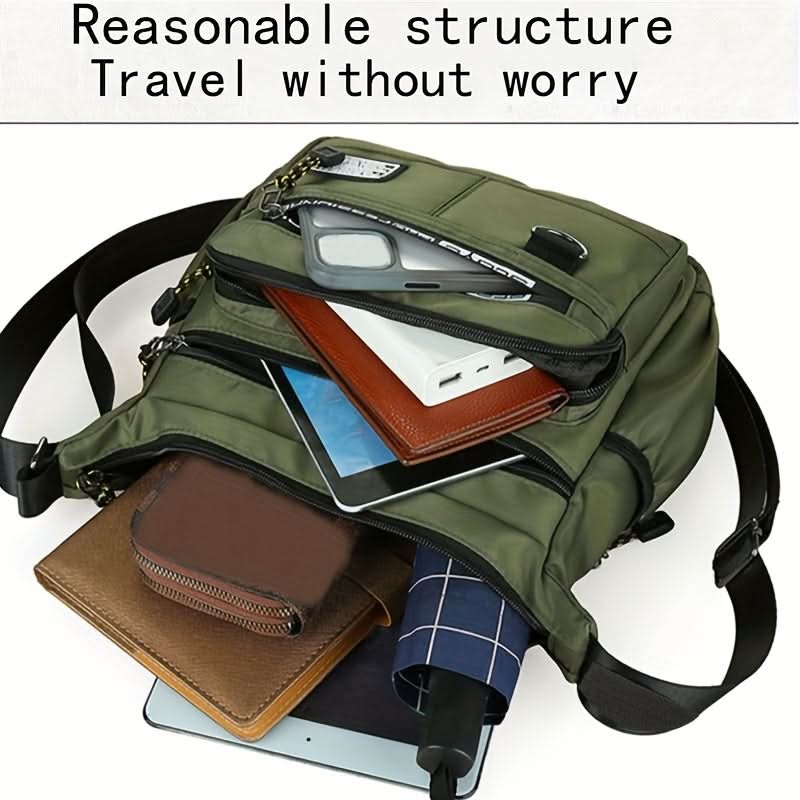 Everyday Crossbody Bag for Durable Storage Solutions