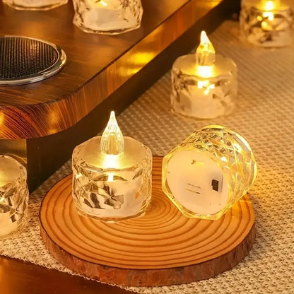 Buy 2 Get 1 Free | Flameless Crystal Candle - Last Day Discount