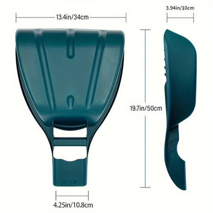 Garden Leaf Grabbers Set | Ergonomic Shovels for Leaves & Soil | 34 × 10 × 50 cm Replacement for Garden Rake