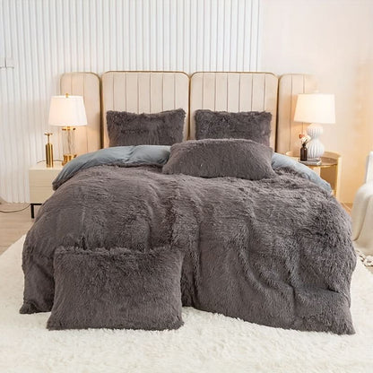 Cozy Multicolor Duvet Cover Set for Bedroom