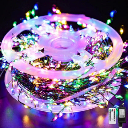LED String Lights with Remote Control | 30–75 m Length | 900–2000 LEDs | IP65 Waterproof | Perfect for Christmas, Halloween & Parties