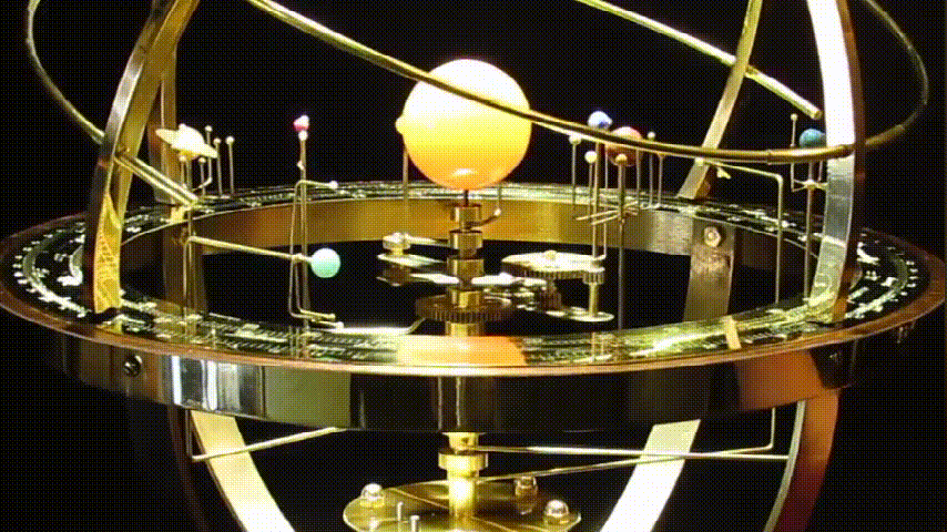 Solar System Grand Orrery Model – Detailed Planetary Display