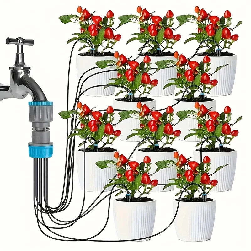 Automatic Irrigation Kit - 10-Piece Arrow Dripper Set - Water Efficient