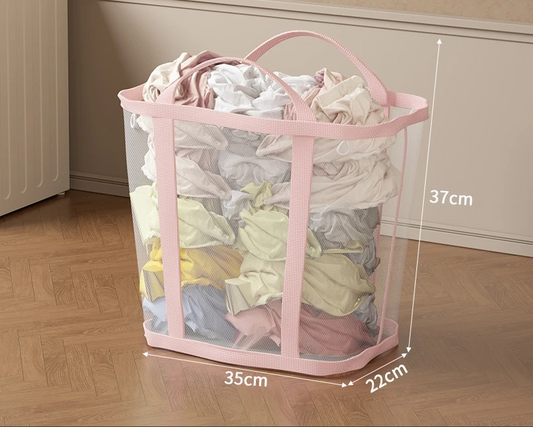 Collapsible Laundry Basket in AirNylon Material
