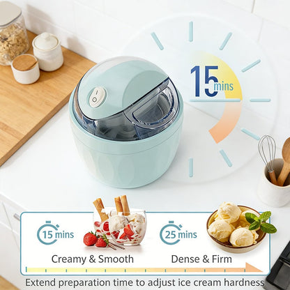 3-in-1 Dessert Maker for Ice Cream, Sorbet & Yogurt | 500 ml | CreamyDelight